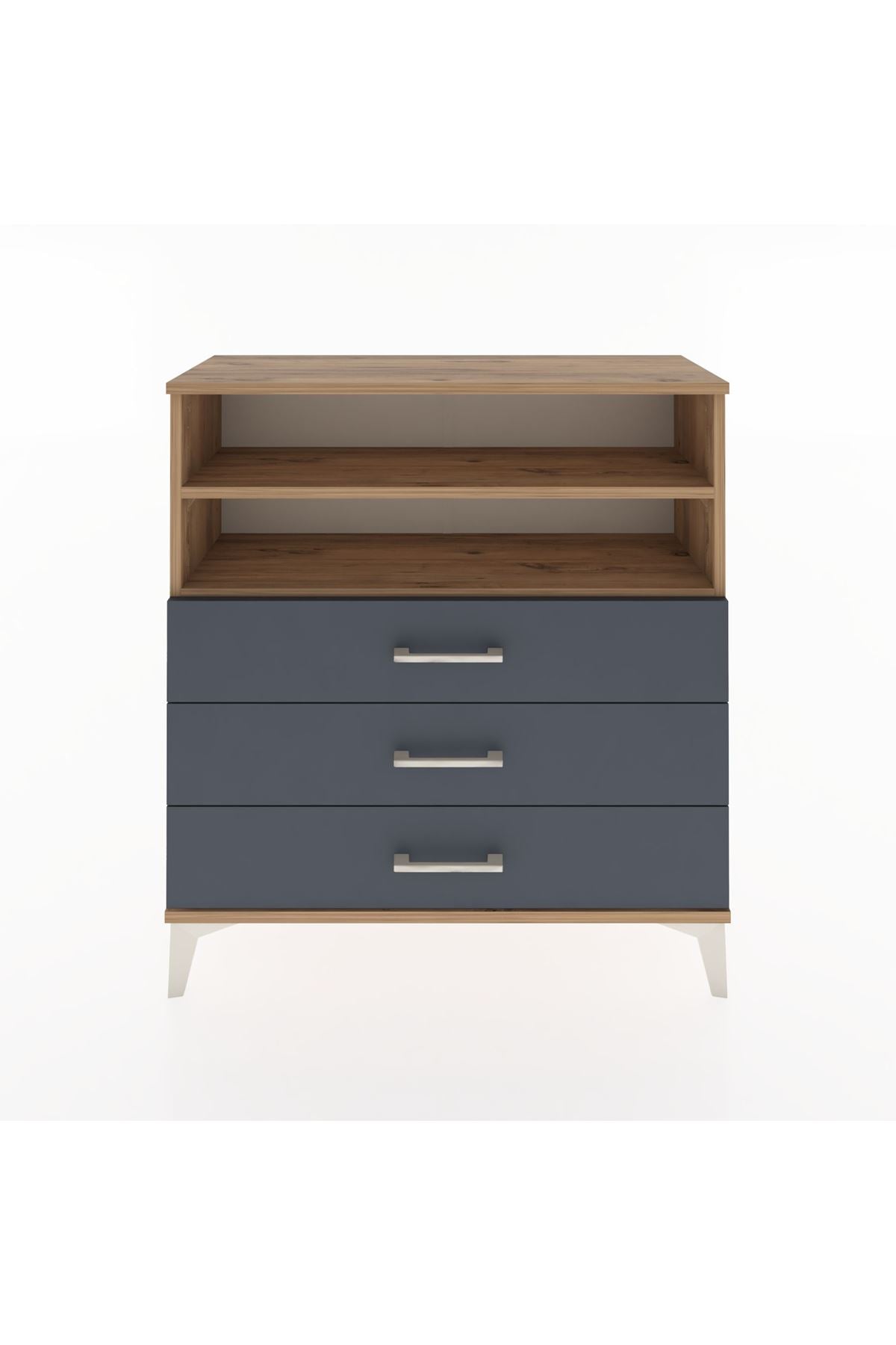 Arges Şifonyer 2 Raflı 3 Çekmeceli 88x30x96 - S04M006V8A