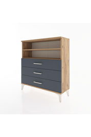 Arges Şifonyer 2 Raflı 3 Çekmeceli 88x30x96 - S04M006V8A
