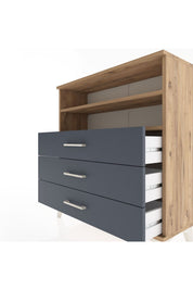 Arges Şifonyer 2 Raflı 3 Çekmeceli 88x30x96 - S04M006V8A