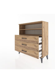 Arges Şifonyer 2 Raflı 3 Çekmeceli 88x30x96 - S04M006V9A