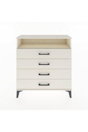 Arges Şifonyer Tek Raflı 4 Çekmeceli 88x30x96 - S04M007V1A