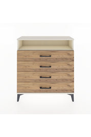 Arges Şifonyer Tek Raflı 4 Çekmeceli 88x30x96 - S04M007V3A
