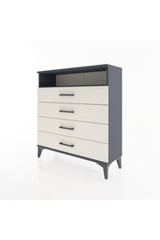 Arges Şifonyer Tek Raflı 4 Çekmeceli 88x30x96 - S04M007V4A