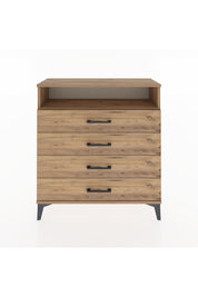 Arges Şifonyer Tek Raflı 4 Çekmeceli 88x30x96 - S04M007V9A