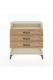 Arges Şifonyer Tek Raflı 3 Çekmeceli 88x30x96 - S04M008V3A