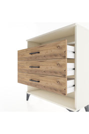Arges Şifonyer Tek Raflı 3 Çekmeceli 88x30x96 - S04M008V3A