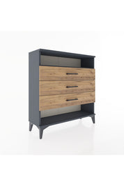 Arges Şifonyer Tek Raflı 3 Çekmeceli 88x30x96 - S04M008V6A