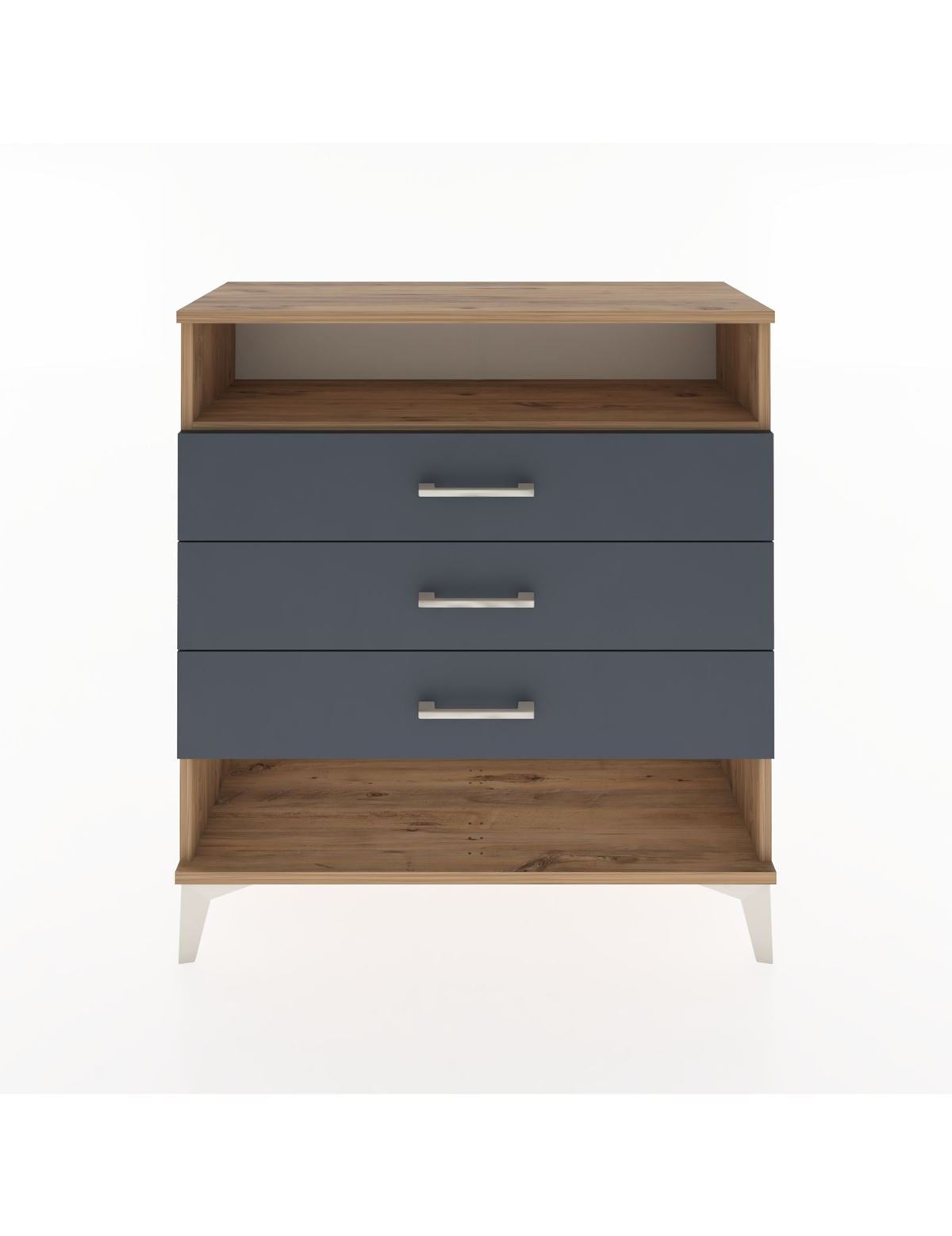 Arges Şifonyer Tek Raflı 3 Çekmeceli 88x30x96 - S04M008V8A