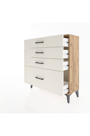 Arges Şifonyer 4 Çekmeceli 88x30x96 - S04M009V7A