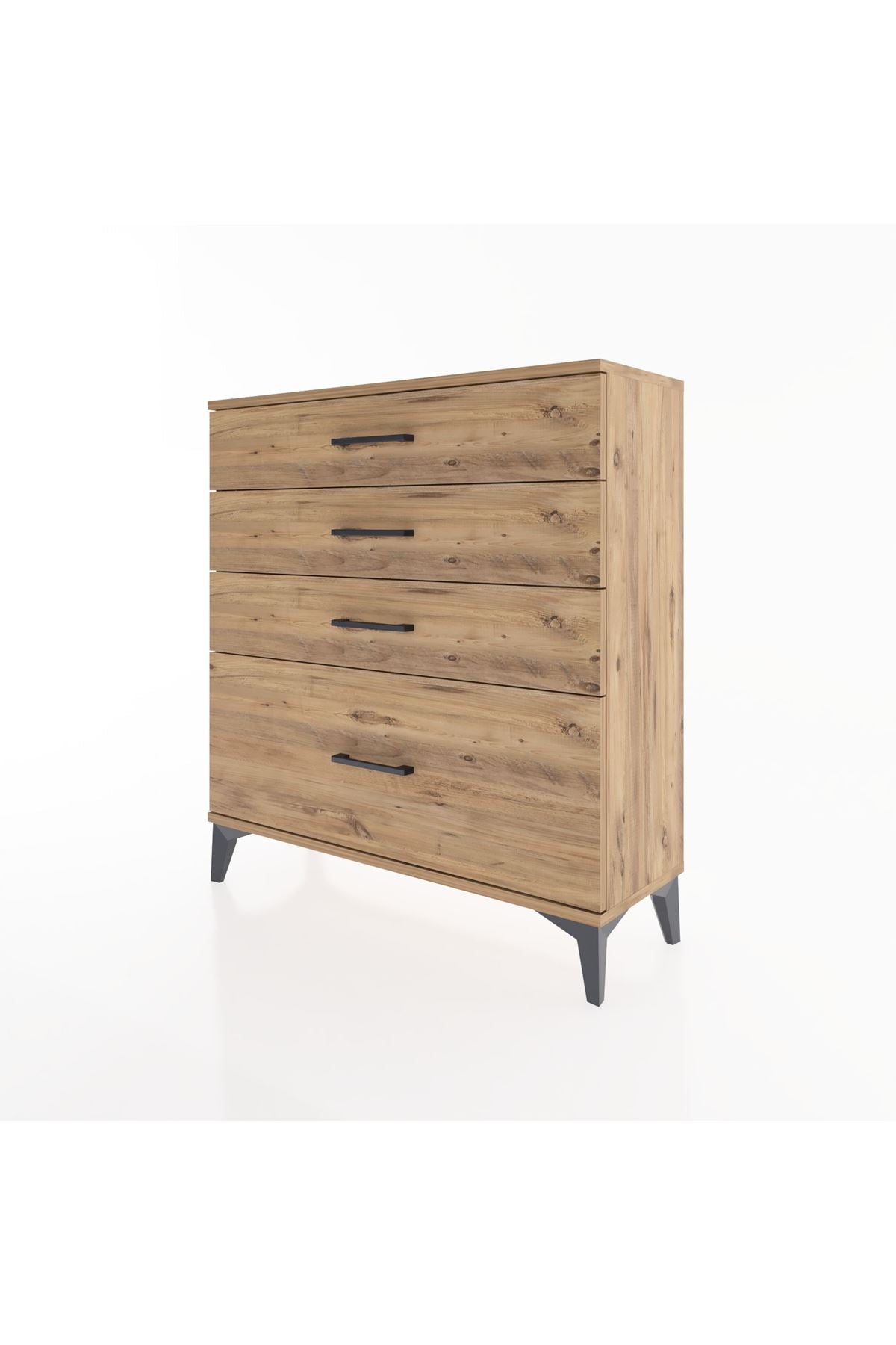 Arges Şifonyer 4 Çekmeceli 88x30x96 - S04M009V9A