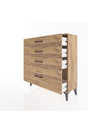 Arges Şifonyer 4 Çekmeceli 88x30x96 - S04M009V9A