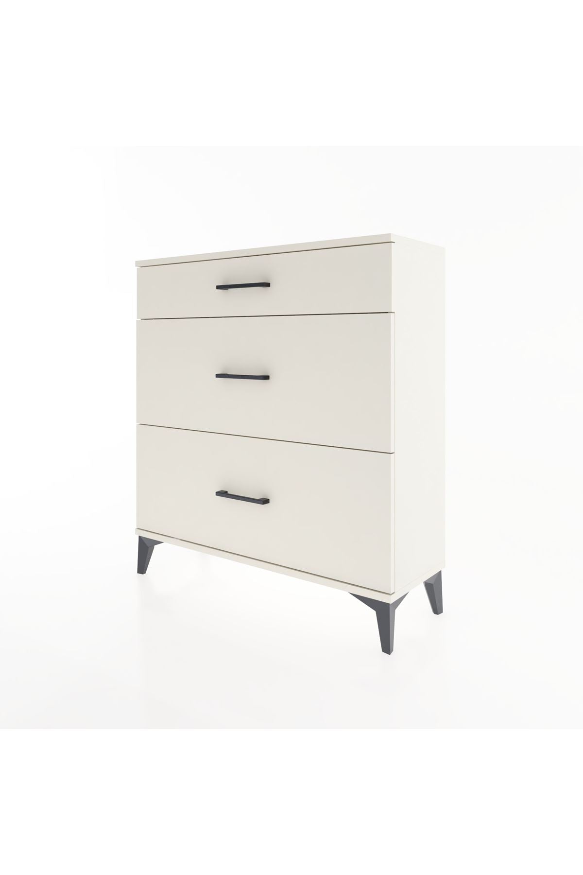 Arges Şifonyer 3 Çekmeceli 88x30x96 - S04M010V1A
