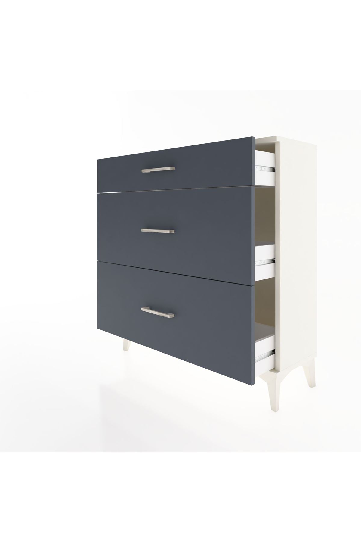 Arges Şifonyer 3 Çekmeceli 88x30x96 - S04M010V2A