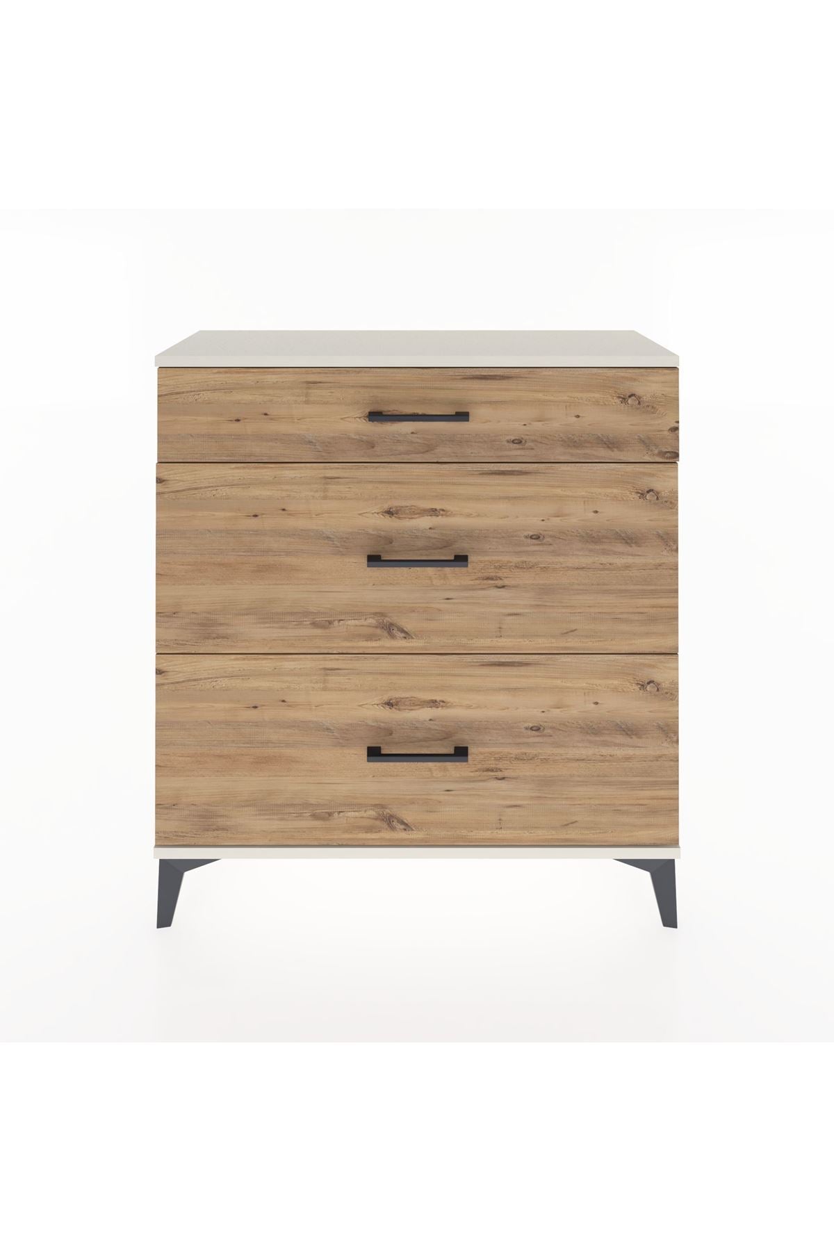 Arges Şifonyer 3 Çekmeceli 88x30x96 - S04M010V3A