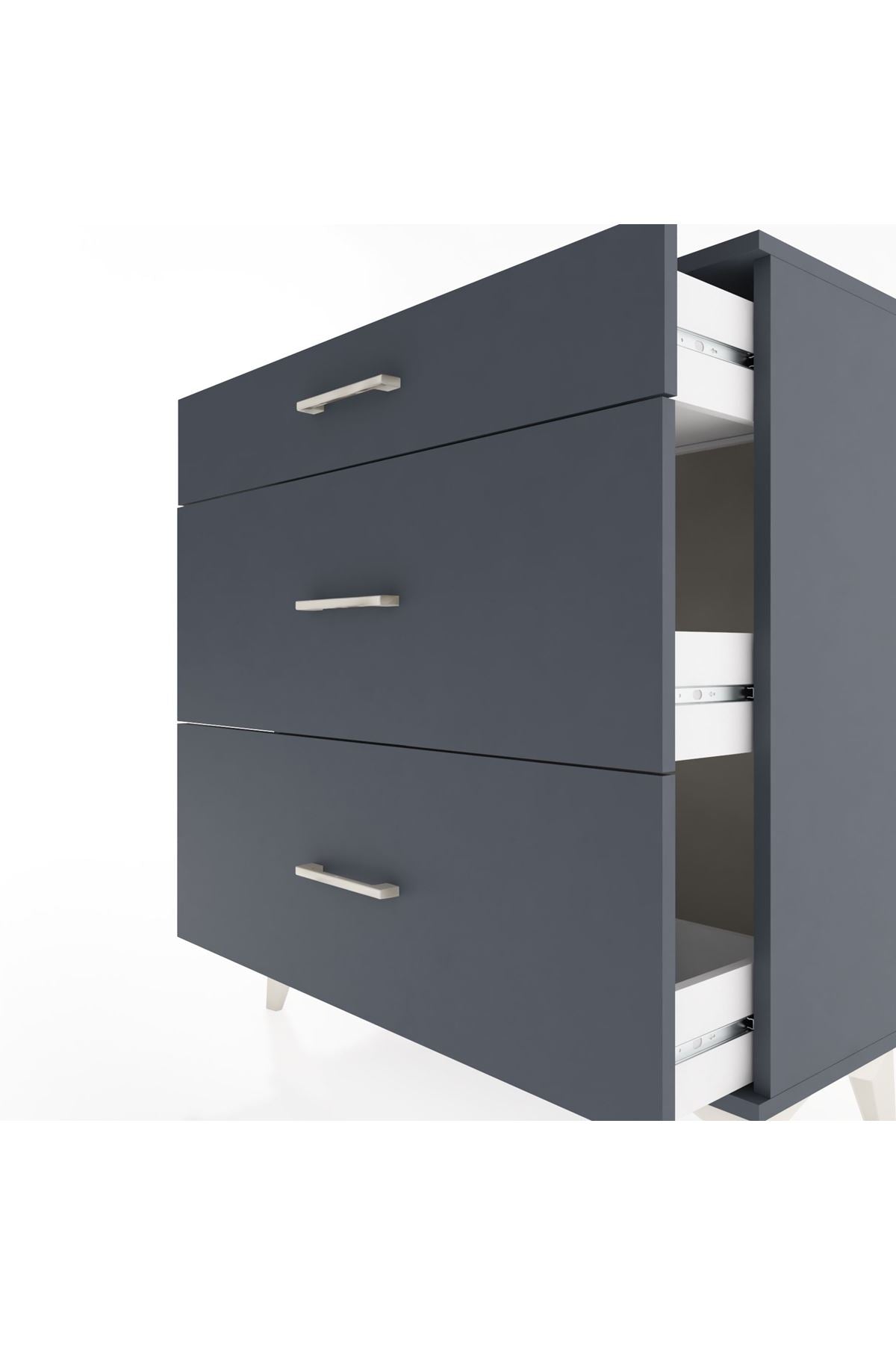 Arges Şifonyer 3 Çekmeceli 88x30x96 - S04M010V5A