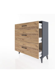 Arges Şifonyer 3 Çekmeceli 88x30x96 - S04M010V6A