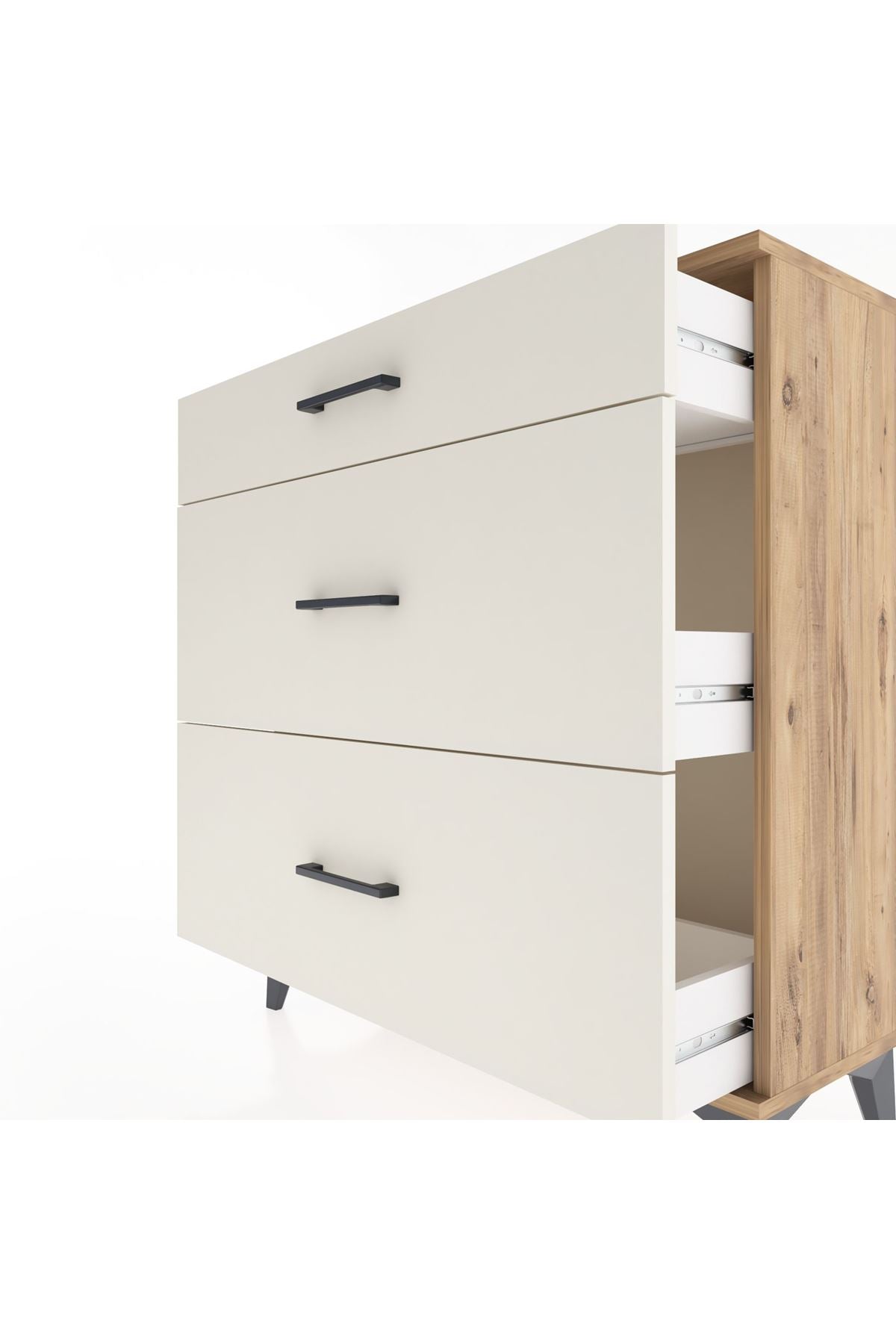 Arges Şifonyer 3 Çekmeceli 88x30x96 - S04M010V7A