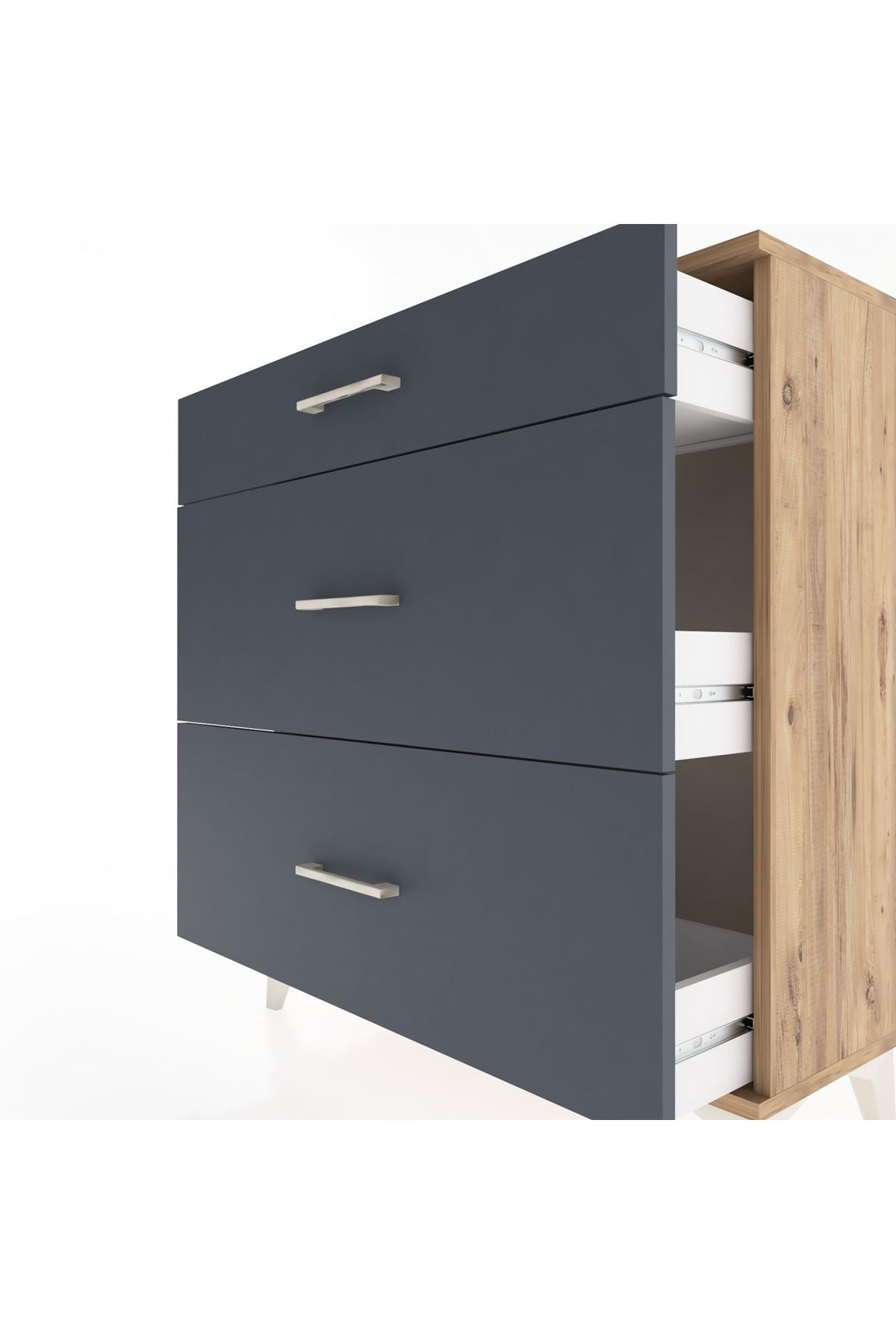 Arges Şifonyer 3 Çekmeceli 88x30x96 - S04M010V8A