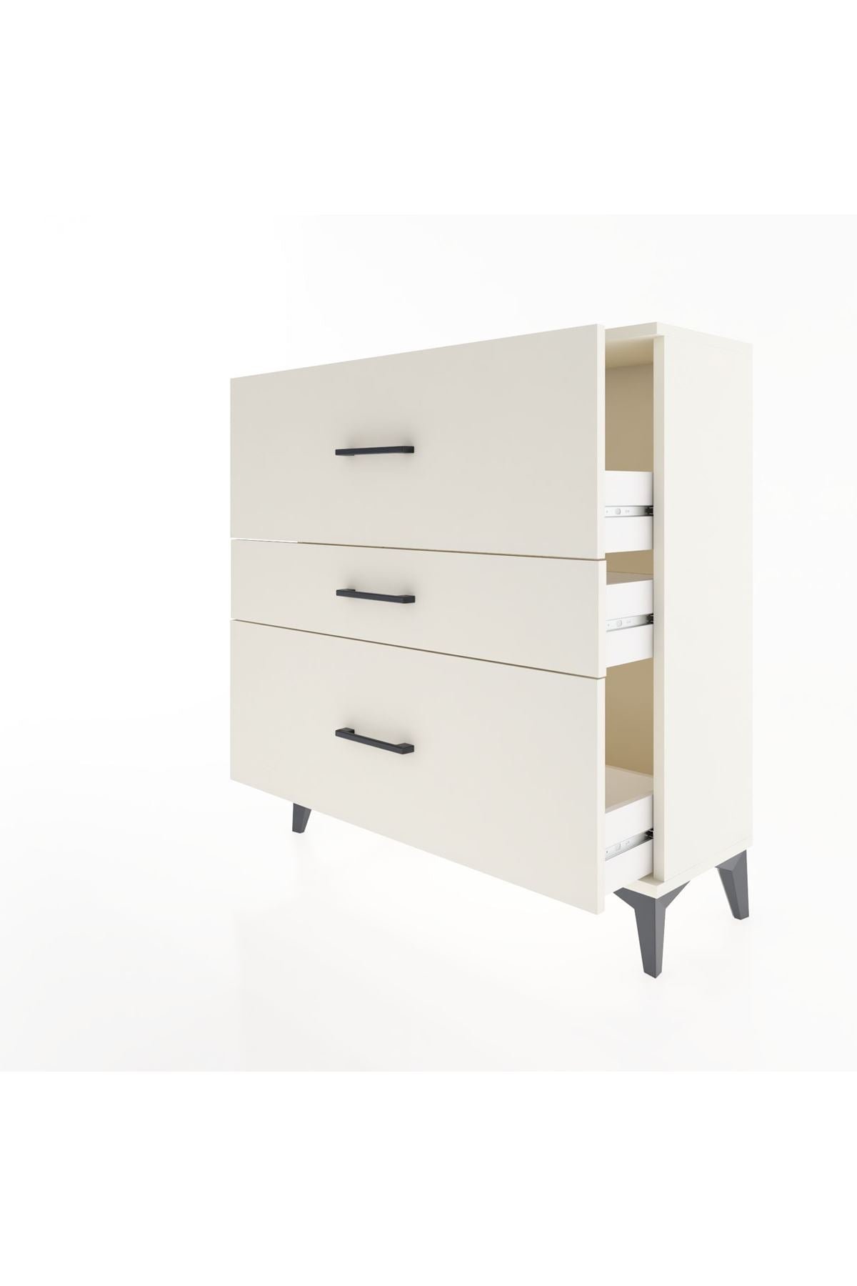 Arges Şifonyer 3 Çekmeceli 88x30x96 - S04M012V1A