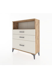 Arges Şifonyer Tek Raflı 3 Çekmeceli 88x30x106 - S05M013V7A