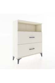 Arges Şifonyer Tek Raflı 2 Çekmeceli 88x30x106 - S05M014V1A