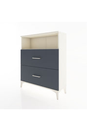 Arges Şifonyer Tek Raflı 2 Çekmeceli 88x30x106 - S05M014V2A