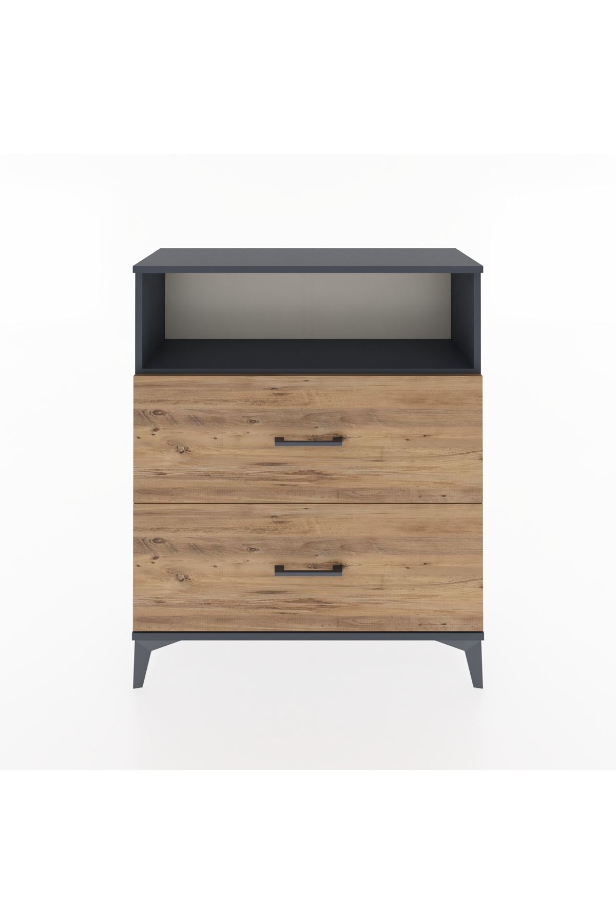 Arges Şifonyer Tek Raflı 2 Çekmeceli 88x30x106 - S05M014V6A