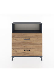 Arges Şifonyer Tek Raflı 2 Çekmeceli 88x30x106 - S05M014V6A