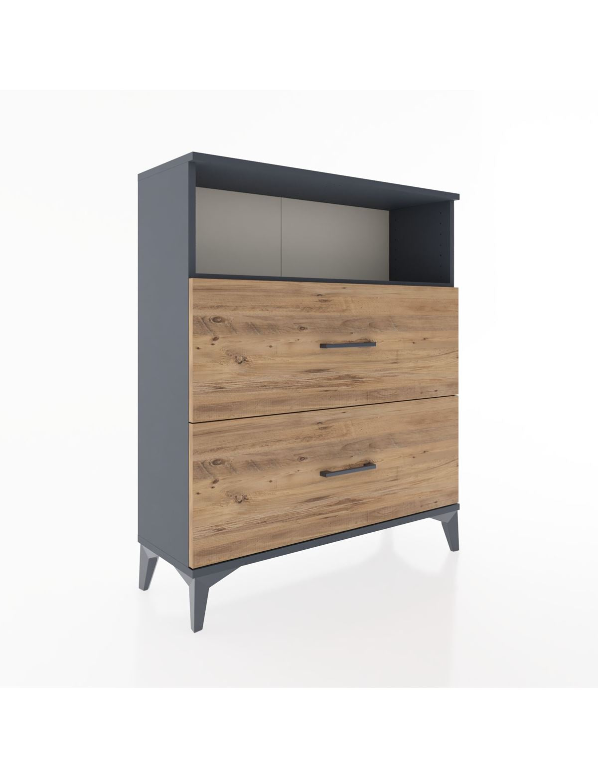 Arges Şifonyer Tek Raflı 2 Çekmeceli 88x30x106 - S05M014V6A