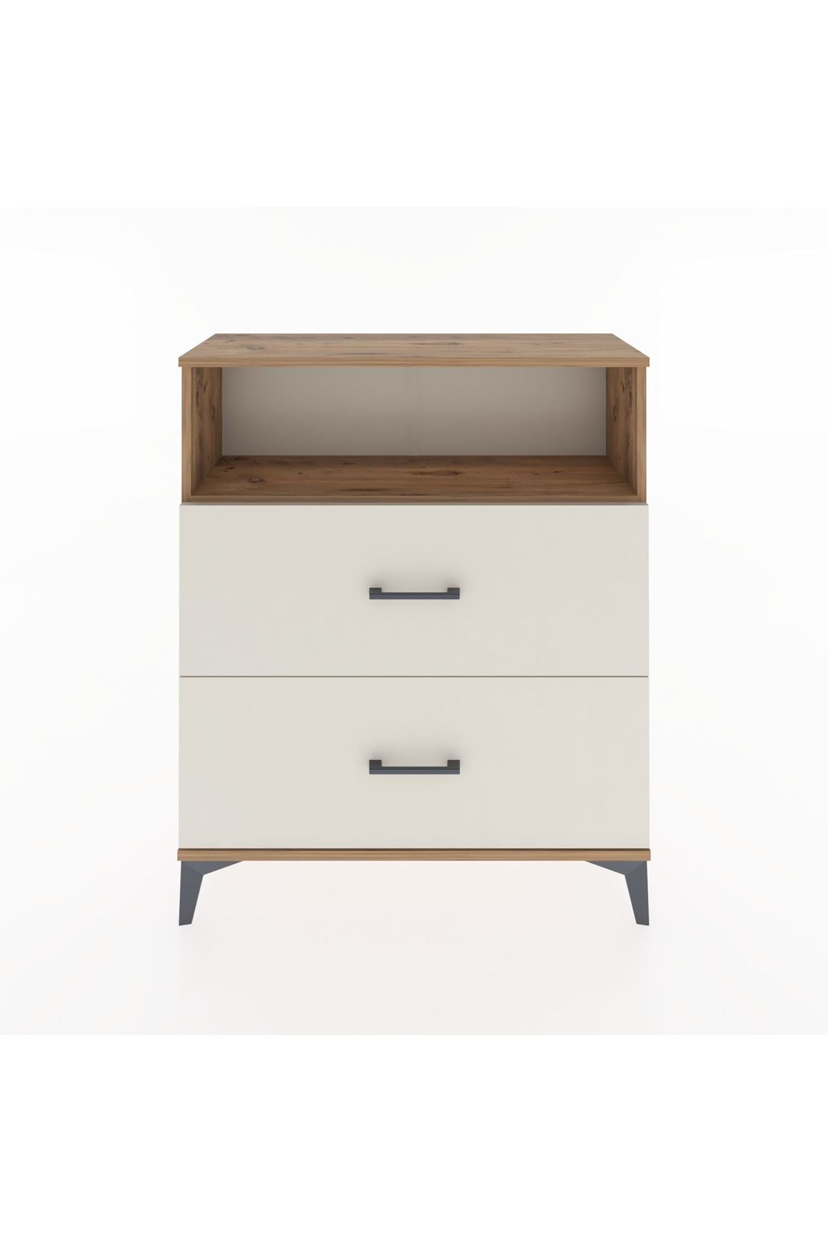 Arges Şifonyer Tek Raflı 2 Çekmeceli 88x30x106 - S05M014V7A
