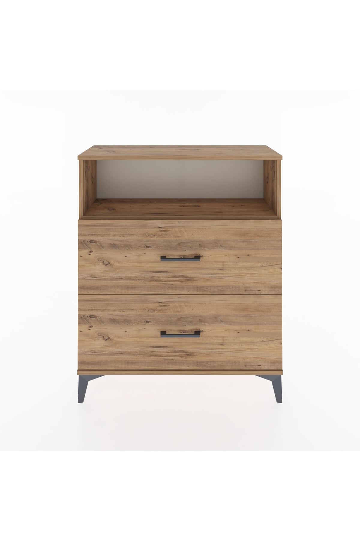 Arges Şifonyer Tek Raflı 2 Çekmeceli 88x30x106 - S05M014V9A