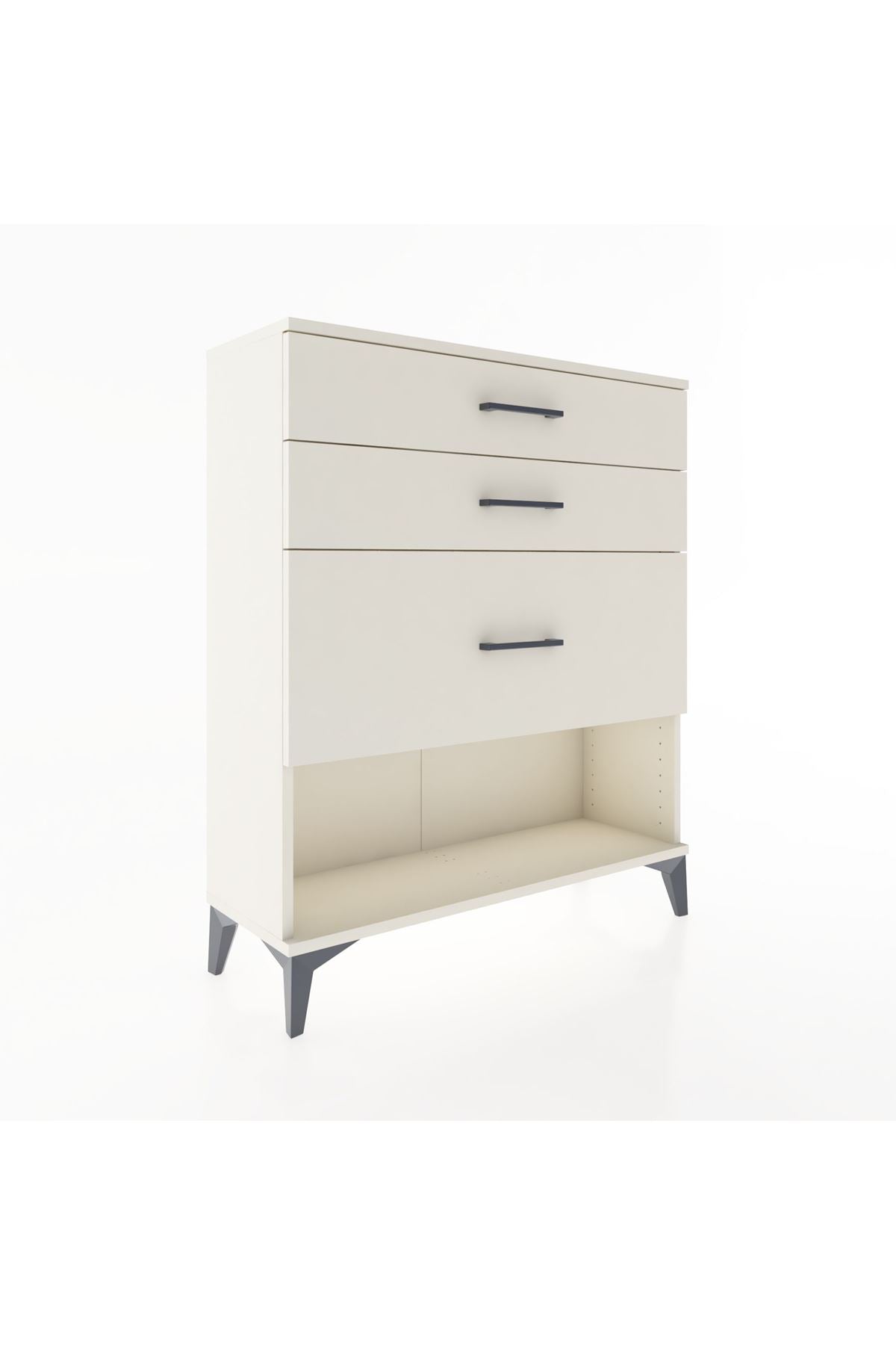 Arges Şifonyer 3 Çekmeceli 88x30x106 - S05M015V1A