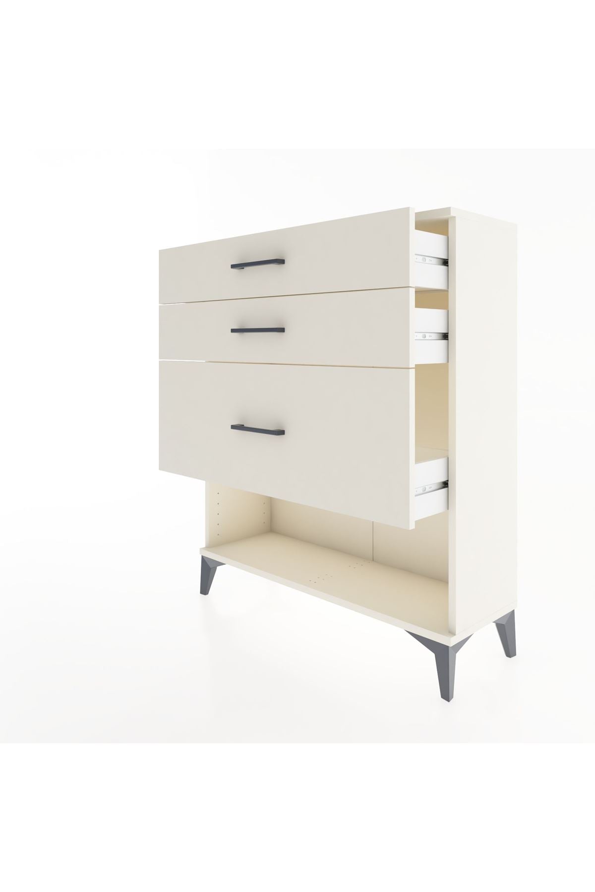 Arges Şifonyer 3 Çekmeceli 88x30x106 - S05M015V1A