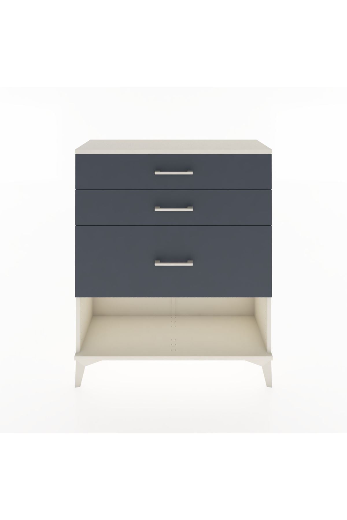 Arges Şifonyer 3 Çekmeceli 88x30x106 - S05M015V2A