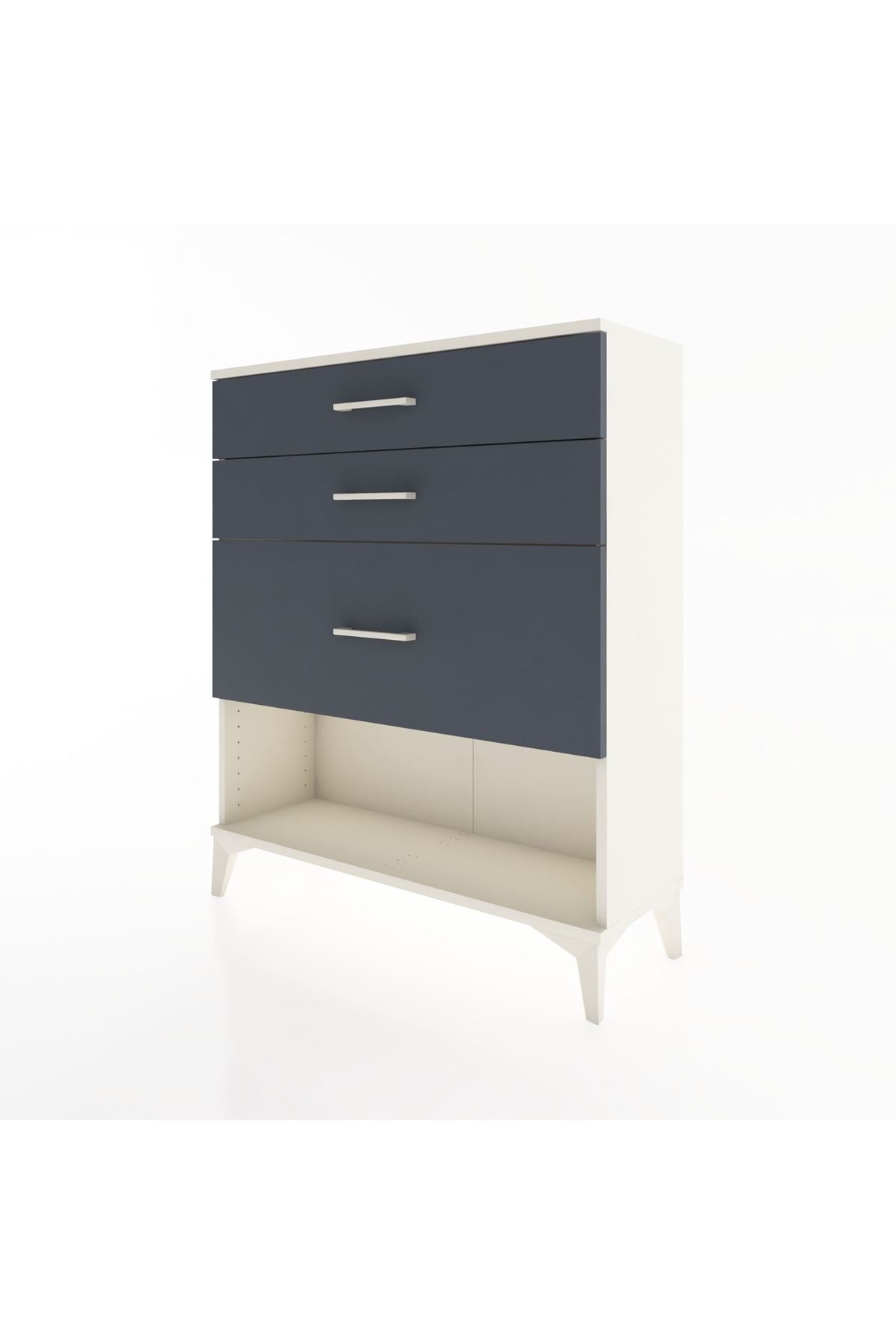 Arges Şifonyer 3 Çekmeceli 88x30x106 - S05M015V2A