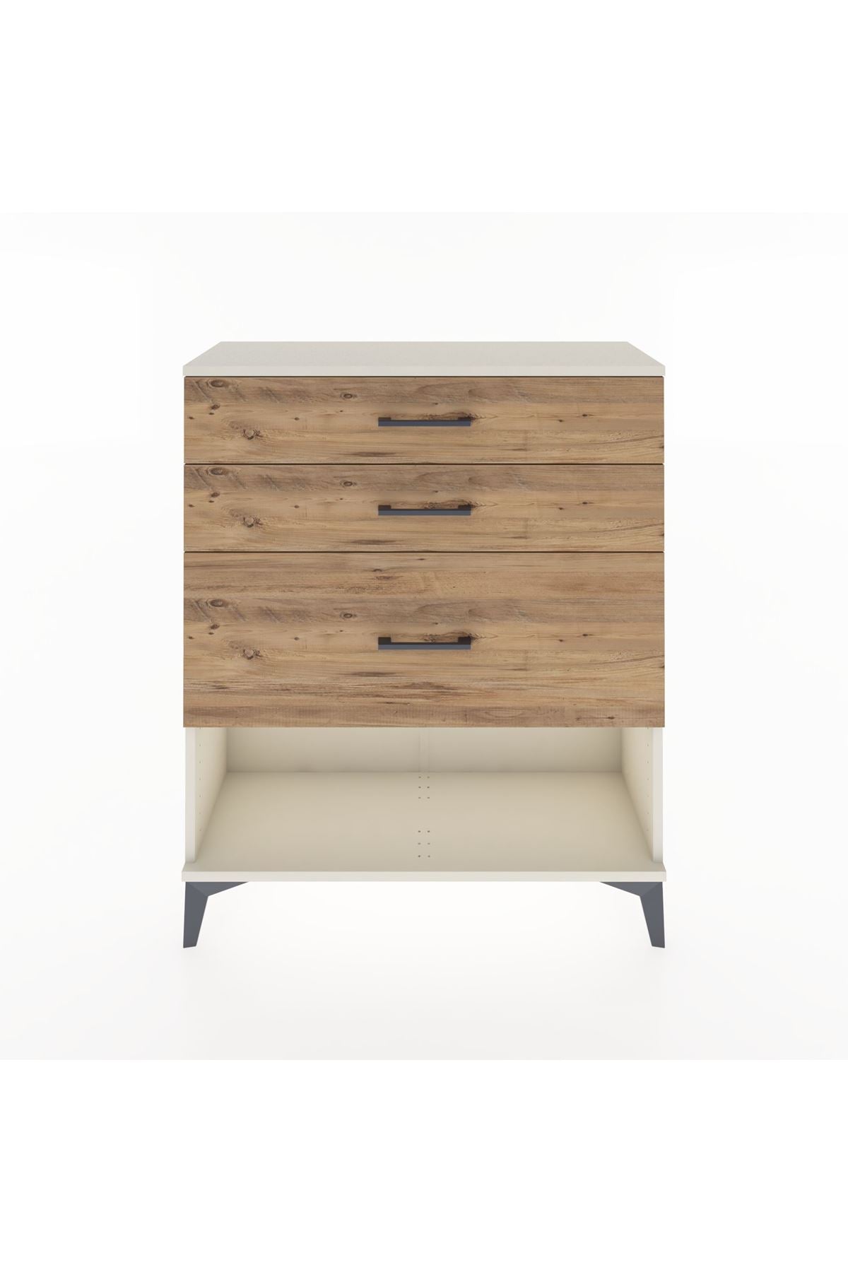 Arges Şifonyer 3 Çekmeceli 88x30x106 - S05M015V3A