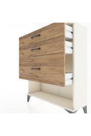 Arges Şifonyer 3 Çekmeceli 88x30x106 - S05M015V3A