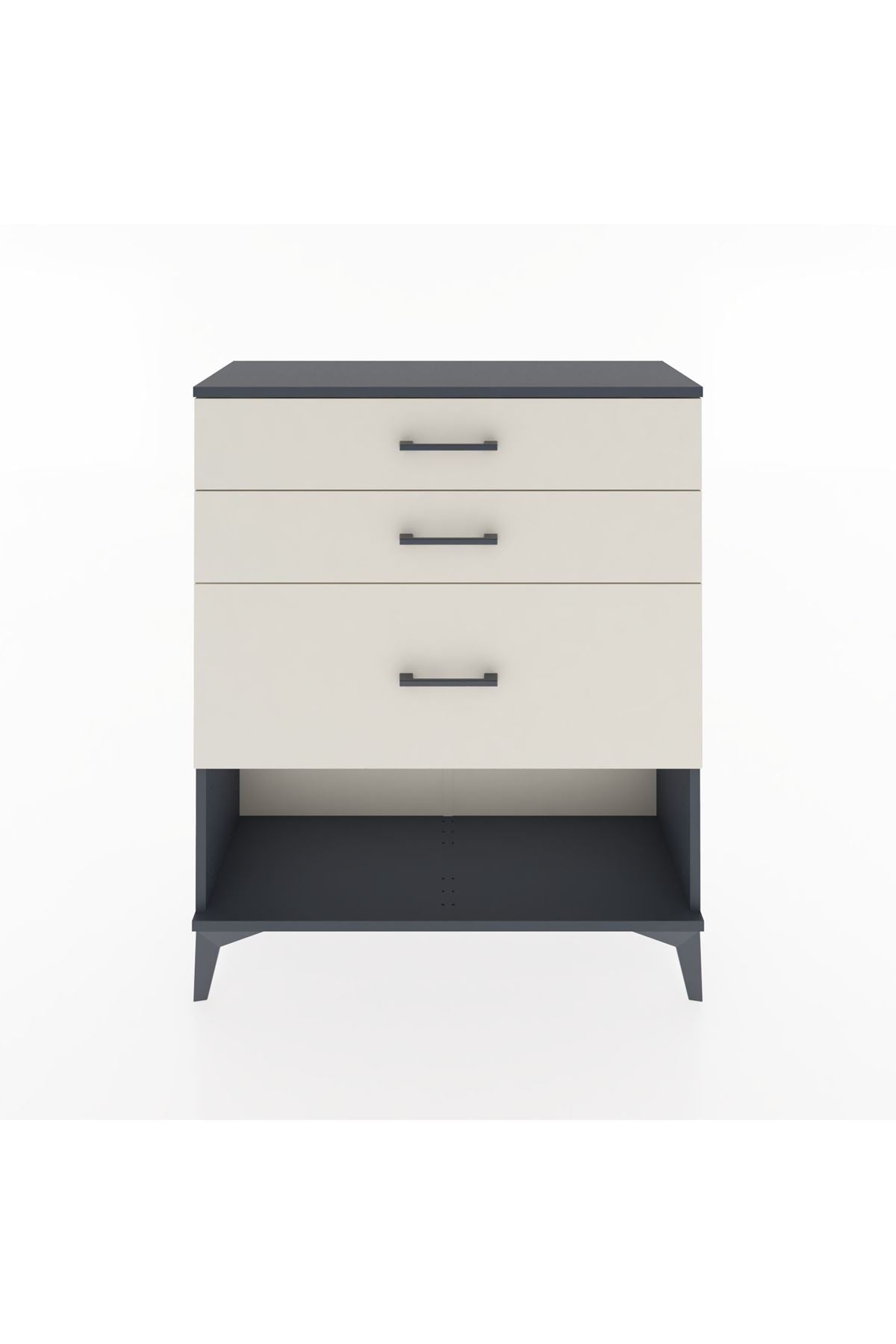 Arges Şifonyer 3 Çekmeceli 88x30x106 - S05M015V4A