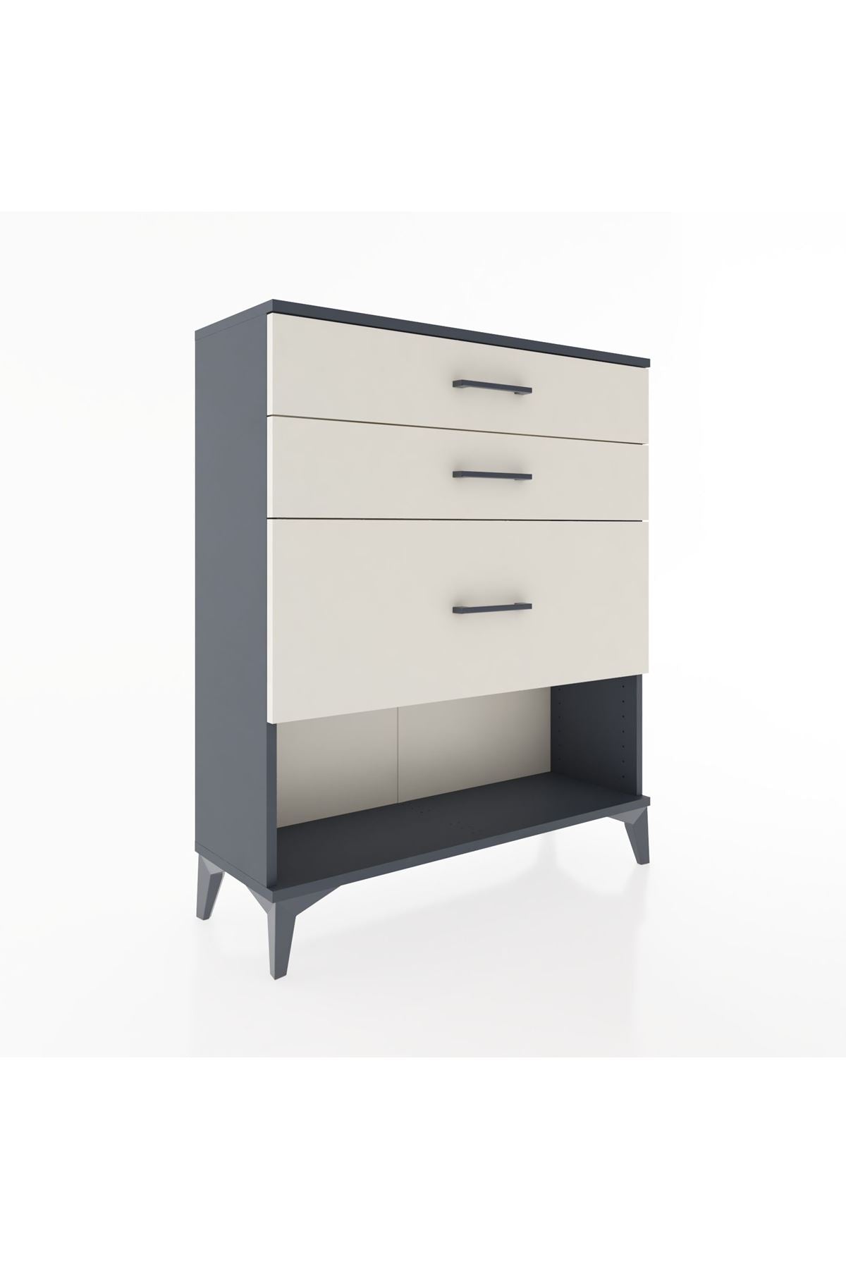 Arges Şifonyer 3 Çekmeceli 88x30x106 - S05M015V4A