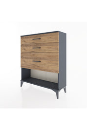 Arges Şifonyer 3 Çekmeceli 88x30x106 - S05M015V6A
