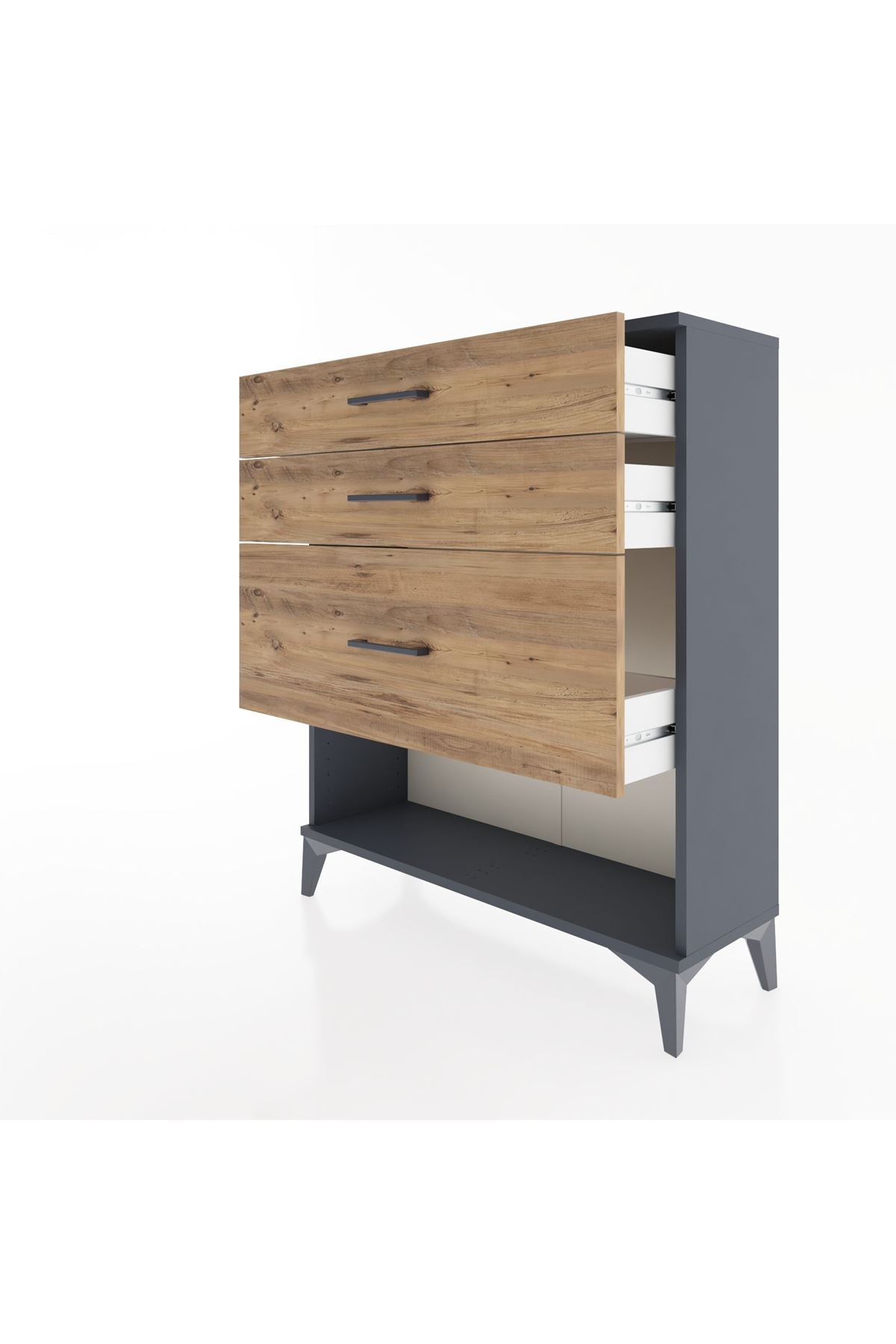 Arges Şifonyer 3 Çekmeceli 88x30x106 - S05M015V6A