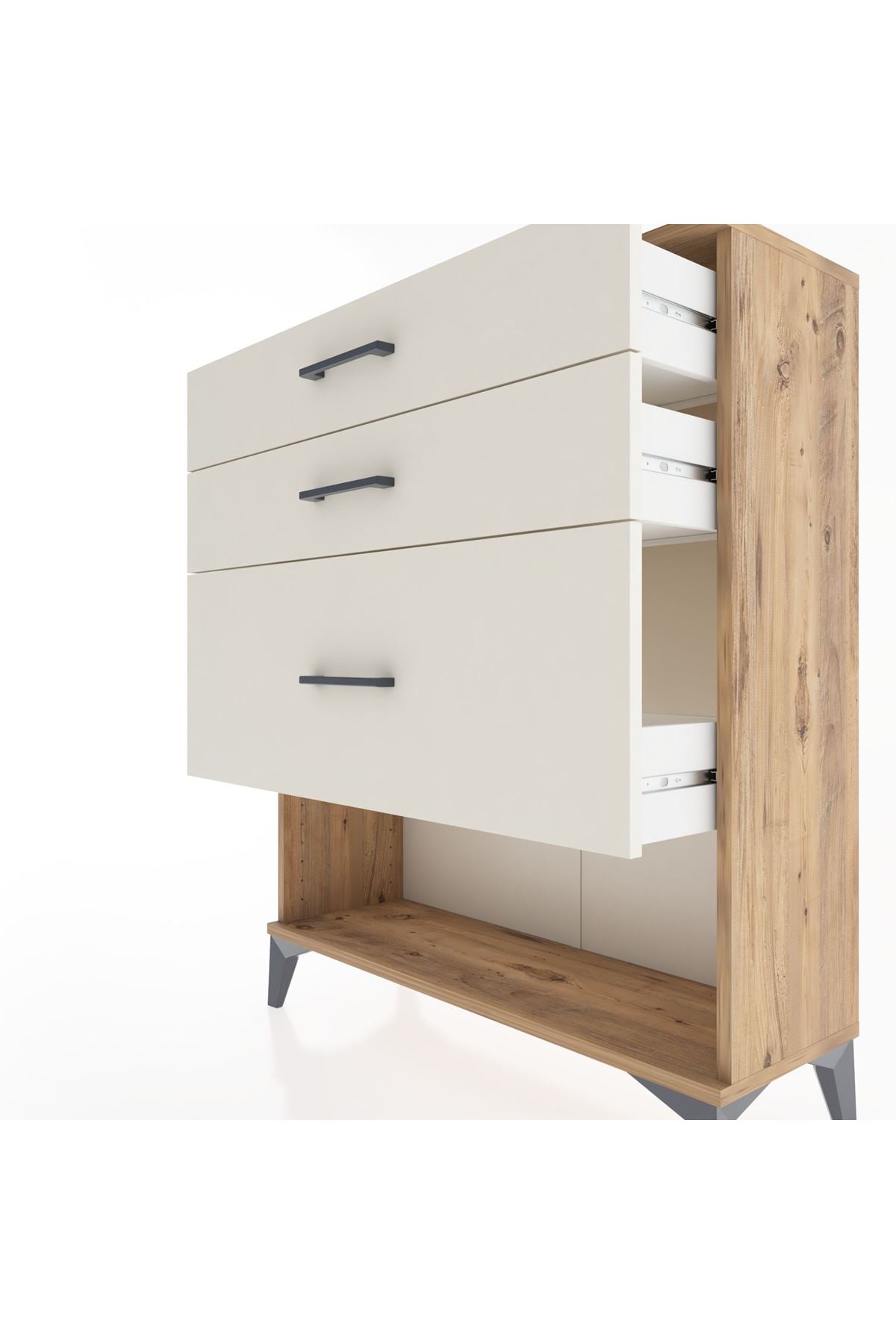 Arges Şifonyer 3 Çekmeceli 88x30x106 - S05M015V7A