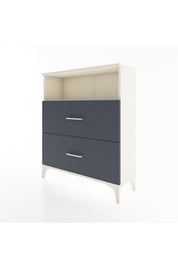 Arges Şifonyer Tek Raflı 2 Çekmeceli 88x30x106 - S05M016V2A