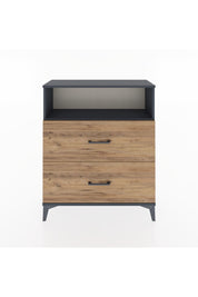 Arges Şifonyer Tek Raflı 2 Çekmeceli 88x30x106 - S05M016V6A