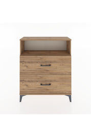 Arges Şifonyer Tek Raflı 2 Çekmeceli 88x30x106 - S05M016V9A