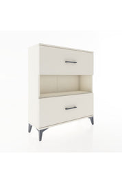 Arges Şifonyer Tek Raflı 2 Çekmeceli 88x30x106 - S05M017V1A