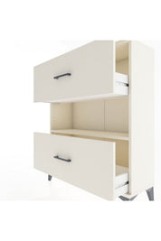 Arges Şifonyer Tek Raflı 2 Çekmeceli 88x30x106 - S05M017V1A