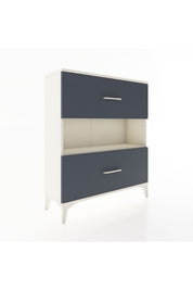 Arges Şifonyer Tek Raflı 2 Çekmeceli 88x30x106 - S05M017V2A