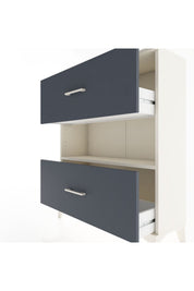 Arges Şifonyer Tek Raflı 2 Çekmeceli 88x30x106 - S05M017V2A