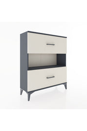 Arges Şifonyer Tek Raflı 2 Çekmeceli 88x30x106 - S05M017V4A